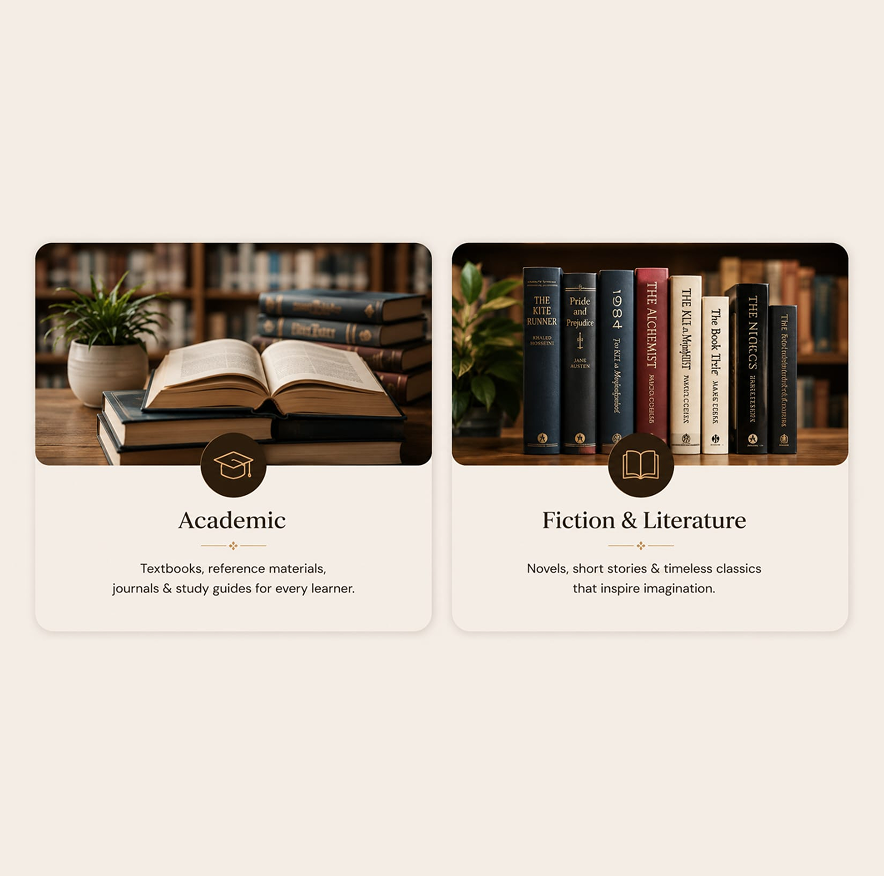 Library and reference books at Advik Learning Centre