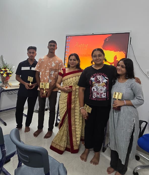 Students at Advik Learning Centre
